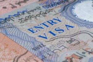 passport visa stamp